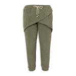 Olive Green Knit Jogger Pants