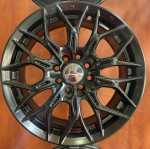 5 114 15" Shadow Slblk ET38 6.5J Aline – Set Of 4