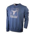 Wildebees Splatter Frame Logo Crew Neck Sweater