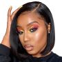 Can Part Any Way Straight 13X4 Frontal Lace Wig 8