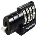 Volkano VK-20022-BK Secure Series Silver Notebook Security Lock