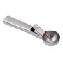 Stainless Steel Ice Cream Scoop With Trigger Release - Black