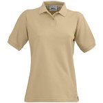 Crest Ladies Golf Shirt Khaki