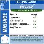 Relaxing RECIPE SYNERGY - Massage - Feeling Good Collection