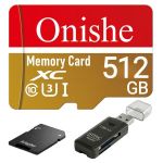 Onishe 512GB Tf Memory Card CLASS10 U3 Micro Sd Card