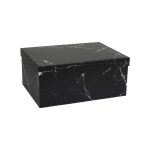 Gift Box Black & White Abstract Size 7 30X22X13CM