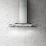 ELBA Elica 60 Cm Curved Glass Cookerhood Stainless Steel 10 CIRCUS60