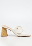 Kleo 2 Block Heel - White