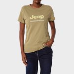 Jeep Womens Applique T-Shirt In Olive - Olive 3XL