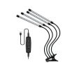 USB LED Grow Light Plant Lights With Warm White And Timing 4 Tubes
