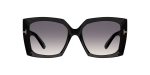 Jacquetta Sunglasses For Women In Black - Black