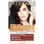 L'Oreal Excellence Cr Me Hair Colour 2U Darkest Brown
