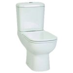 Toilet Set 4PCS Wht Sab Mirage