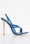 Footwork Pluto Barely There Stiletto Heel - Blue