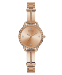Guess Rose Gold Tone Stainless Steel Women's Watch GW0022L3