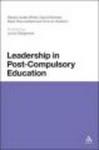 Leadership In Post-compulsory Education Hardcover
