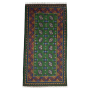 Carpet Express & Decor/handmade Color Afghan Emerald Green/red- 194 X 100CM