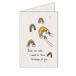 Rainbows Greeting Card – Growing Paper