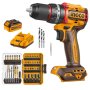 Ingco - Cordless Impact Drill 66NM 4AH Battery Charger & 49PC- Bit Set