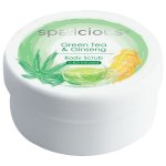Spalicious Green Tea & Ginseng Body Scrub Infused With Cbd - 125ML - Beauty Online