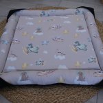 Playmat Dinosaur Flying In The Mountains With Grey Dinos Set Airplane