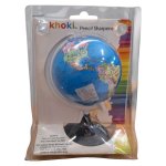 Plastic Sharpener With Globe Ball 17CM