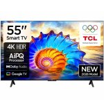 TCL 55 Inch 4K Hdr Google Tv With Memc Motion Enhancement 55P6L