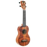 Mahalo Artist Elite Series Photo Flame Koa Ukulele : Soprano