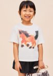 X Rop Van Mierlo: Animal-motif T-Shirt - White & Horse