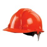 Skudo Safety Hard Hat Orange Livestainable