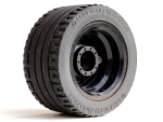 Parts Wheel 30.4MM D. X 20MM With No Pin Holes With Black Tire 43.2 X 22 Zr 54087 44309 54087C01