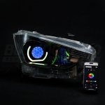 Isuzu D-max Bushdoof Bi-led Angry Eye Headlights Pair For
