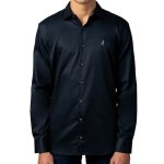 Mens Polo Custom Fit Greig Shirt - Black
