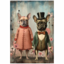 Deco Print Quirky Dogs 1