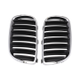For X3 E83 2004-2006 Car Kidney Bumper Grille Compatible With Bmw