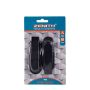 Door Wedge - Slanted - Vinyl - Black - 2 Pieces - 10 Pack