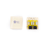 CAT5E RJ45 White Single Box Network Outlet U-JE342RCE-USM