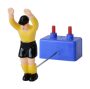 Goalkeeper Toni In Yellow And Black For Soccer Games