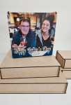 3D Uv Dtf Prints : Direct To 3MM Square Mdf Wooden Boxes 5 Sizes