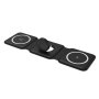 3 In 1 Magnetic Wireless Charger - For Apple Iphone / Apple Watch / Airpods Black
