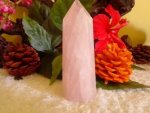 Rose Quartz Healing Point Chipped Tip