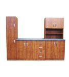 3 Pcs Wooden Kitchen Unit