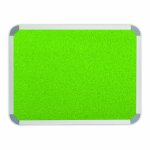Info Board Aluminium Frame - 900 600MM - Lime Green