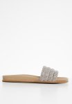 Drips-r Slide - Beige & Silver