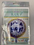 Its A Boy Foil Balloon