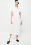 Polo Kingsley Short Sleeve Long Line Golfer Dress - Ecru