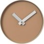 Wall Clock - Indian Tan And Nomad Colours - Small - Rim