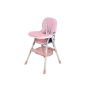 Folding Steady Baby Feeding Dining Table High Chair With Pu Cushion-green
