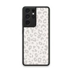 Custom Printed Tpu Cases - Samsung Galaxy S21 Ultra 5G & 39 Grey Leopard Print& 39 By