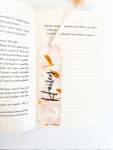 Acrylic Book Mark - Blush Florals